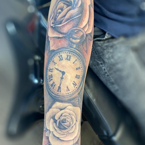 George Dec 2020 Roses and time piece