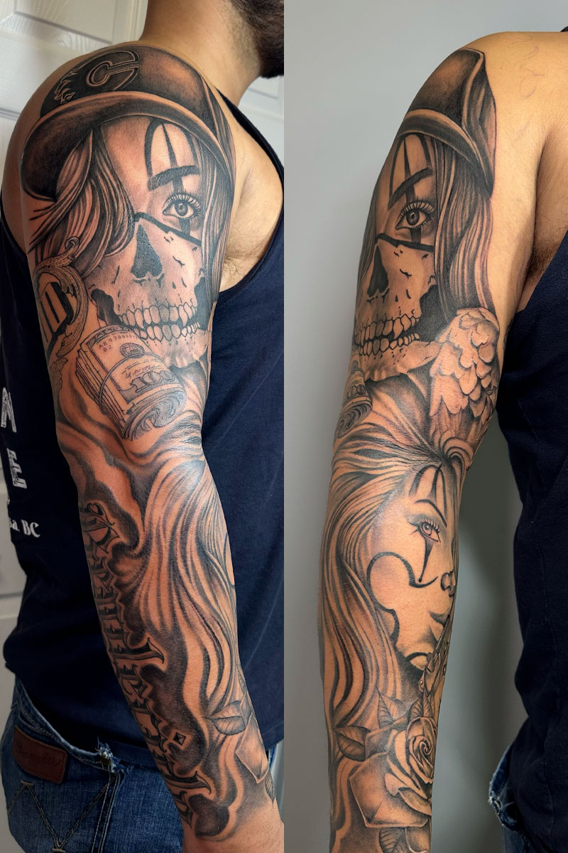 Dark Mark with Dumbledore Quote Tattoo by xniiruuuu on DeviantArt