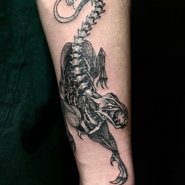 dark_art_panther_monster_tattoo