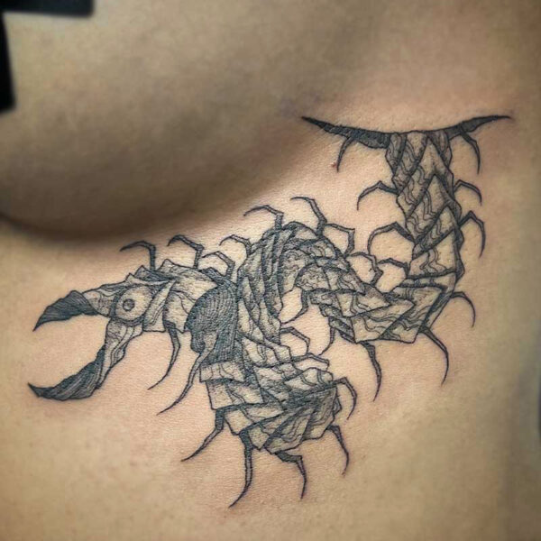 dark_art_rib_tattoo_centipede