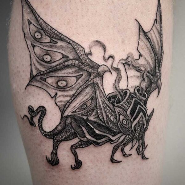 dark_art_winged_monster_tattoo