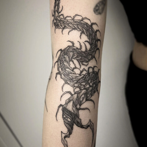tattoo_centipede_monster
