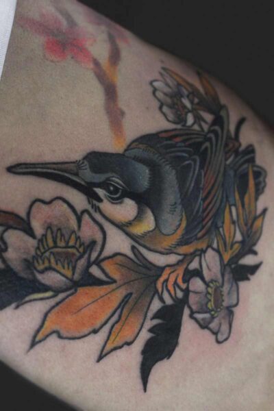 Neotraditional tattoo by Yerek at Atticus Tattoo, Calgary