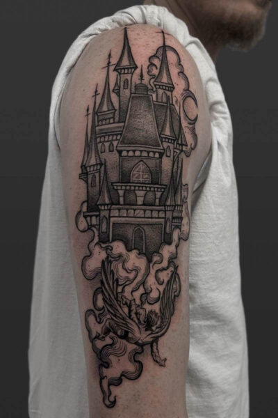 Neotraditional tattoo by Yerek at Atticus Tattoo, Calgary