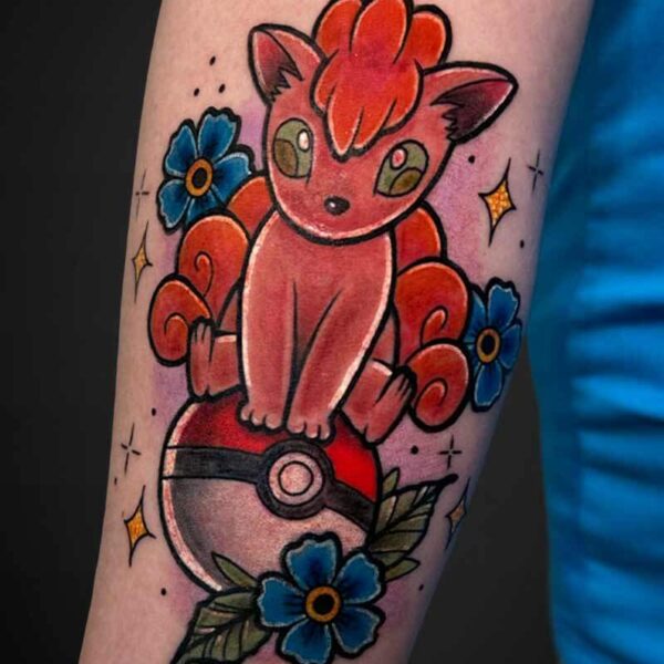 cartoon-pokemon-tattoo-vulpix-pokeball