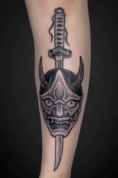 Japanese Style tattoo by Zach at Atticus Tattoo, Calgary