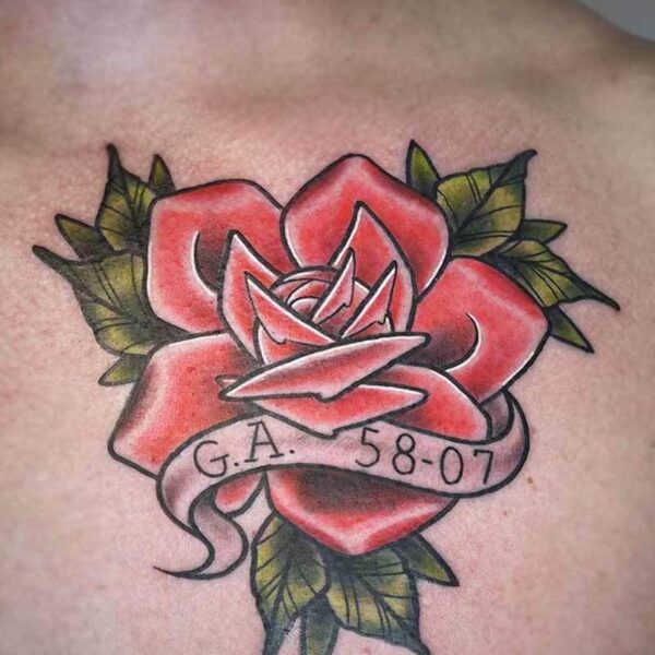 neotraditional-tattoo-rose-ribbon