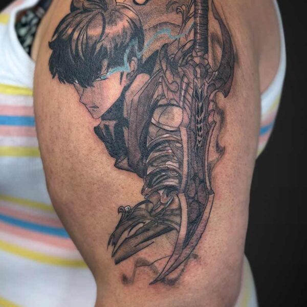 anime-tattoo-Sung-Jinwoo-SoloLeveling