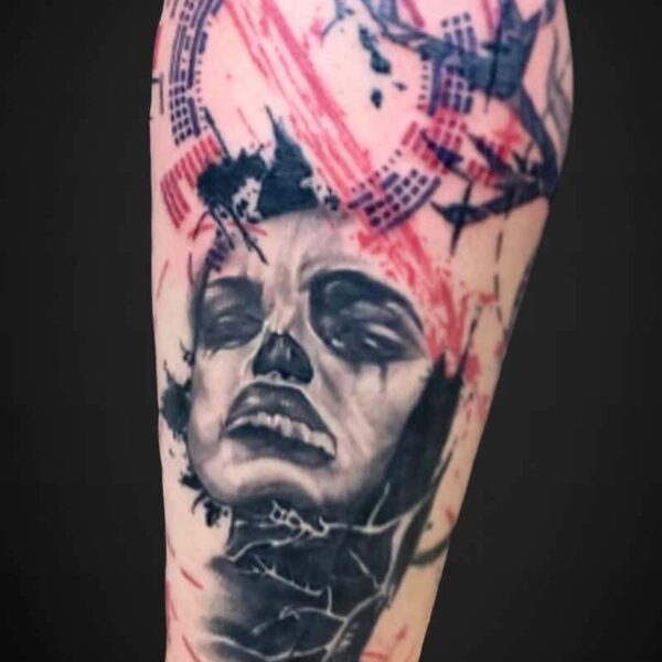 illustrative-abstract-tattoo-face