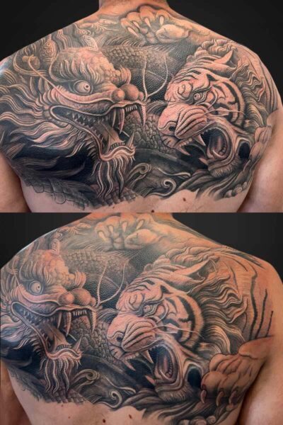 Neotraditional tattoo by Arhat at Atticus Tattoo, Calgary