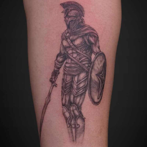 realism-tattoo-roman-soldier