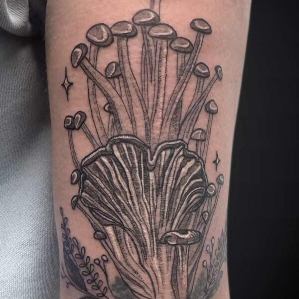 illustrative-tattoo-mushrooms-sparkles illustrative-tattoo-mushrooms-sparkles