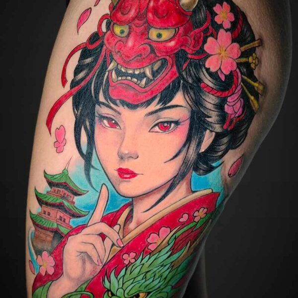 neotraditional-tatto-japanese-woman-oni