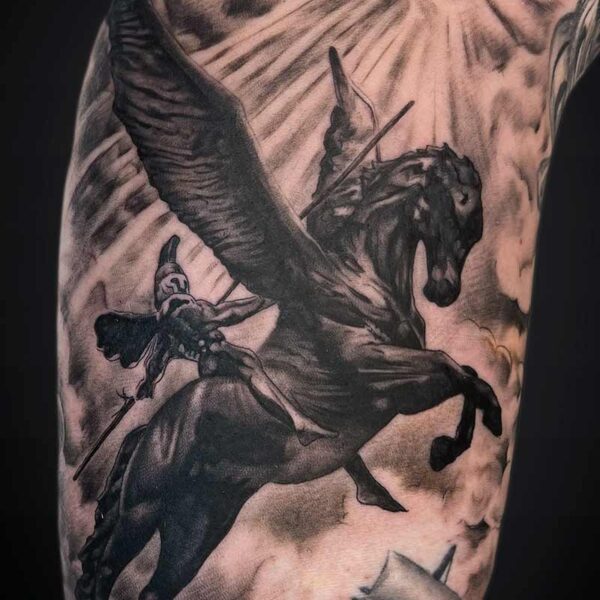 realism-tattoo-pegasus-hercules-clouds