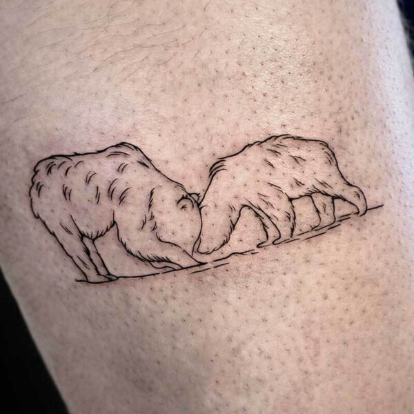 linework-tattoo-two-bears linework-tattoo-two-bears