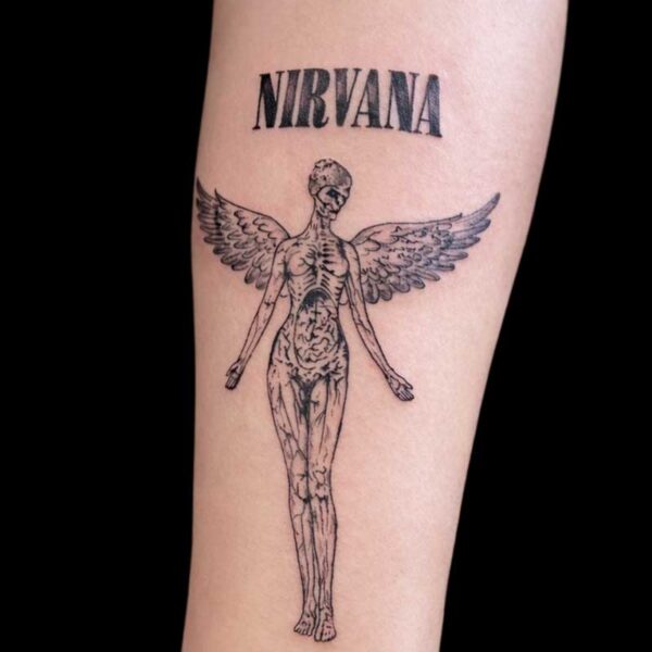 black-grey-tattoo-Nirvana-cover