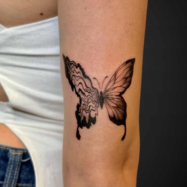 black-grey-tattoo-abstract-butterfly