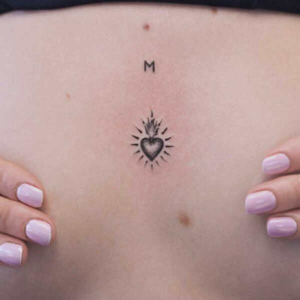 black-grey-tattoo-flaming-heart