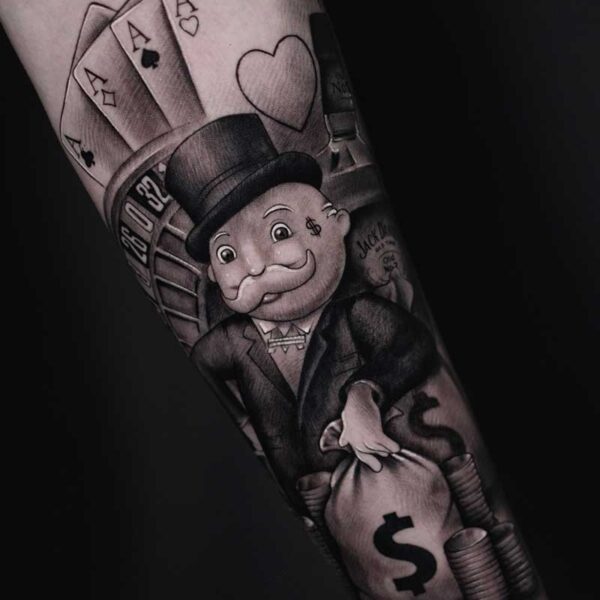blackgrey-tattoo-monopoly-money-cards