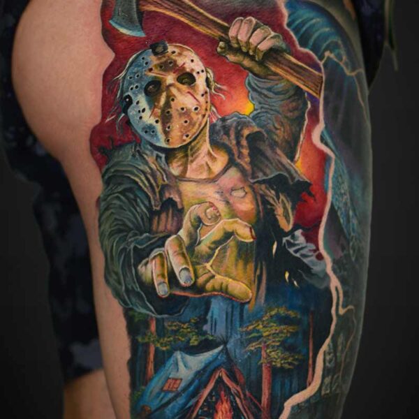 colour-realism-tattoo-jason-voorhees