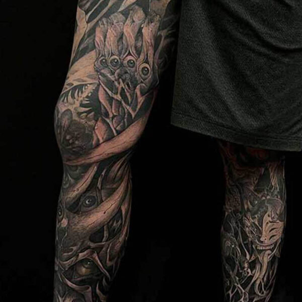 dark-art-tattoo-leg-sleeve