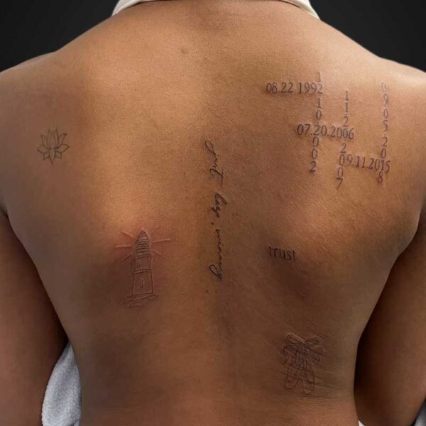 fineline-tattoo-script-ballet-lighthouse