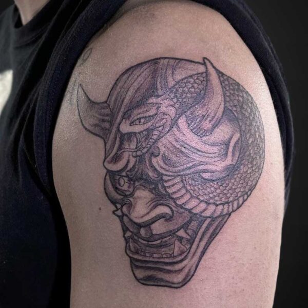 neotraditional-japanese-tattoo-oni-snake