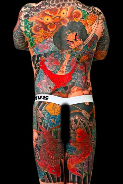 Japanese Style tattoo by Lee at Atticus Tattoo, Calgary