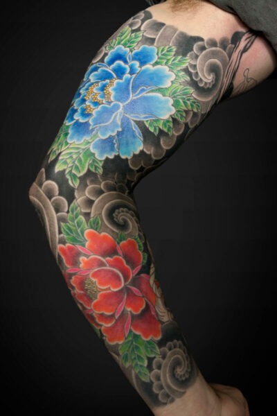 Japanese Style tattoo by Lee at Atticus Tattoo, Calgary