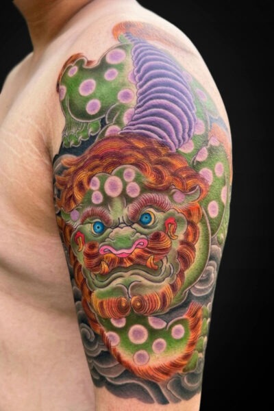 Japanese Style tattoo by Lee at Atticus Tattoo, Calgary