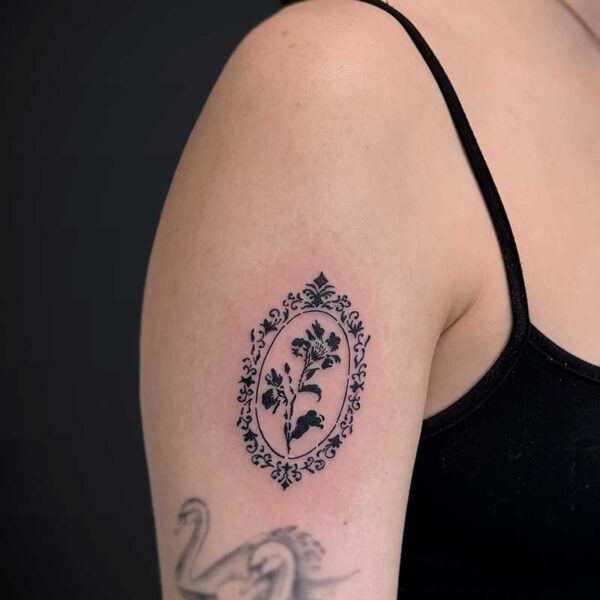 blackwork-ornamental-tattoo-frame-flowers