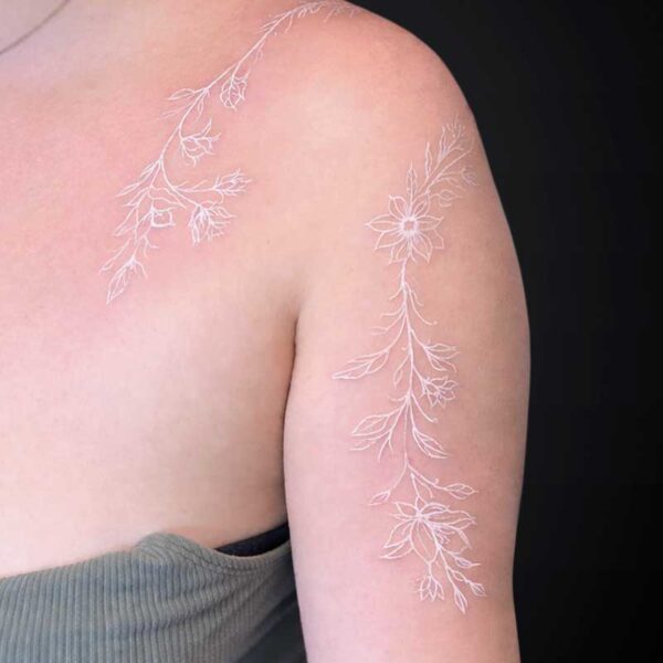 fineline-tattoo-white-ink-flowers
