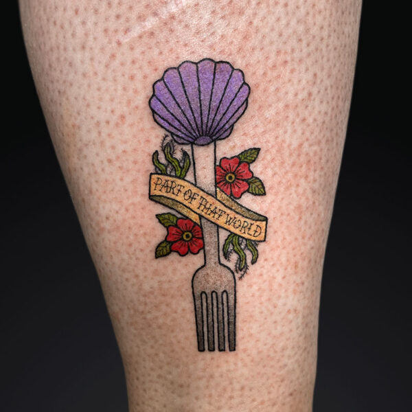 Little-Mermaid-themed-tattoo