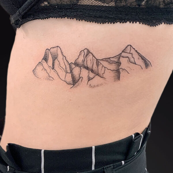 fineline-tattoo-3-sisters-mountains