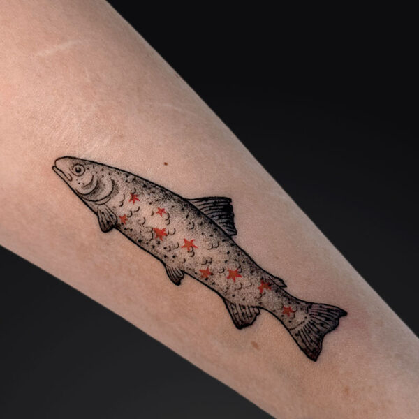 illustrative-tattoo-fish-red-stars illustrative-tattoo-fish-red-stars