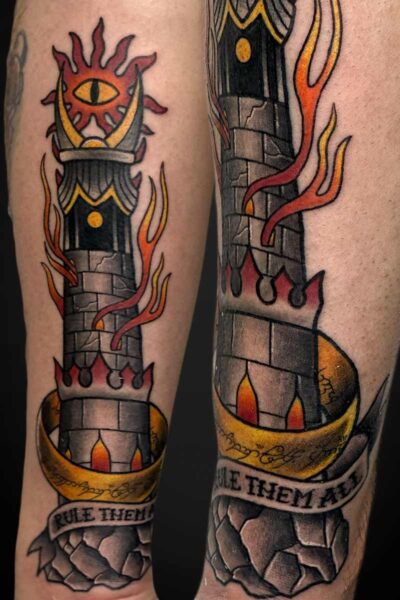 Neotraditional tattoo by Zach at Atticus Tattoo, Calgary