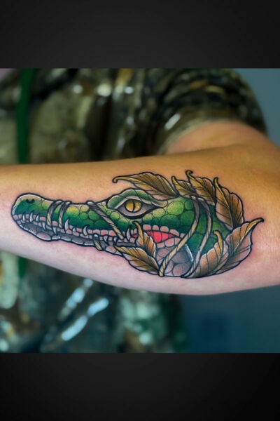 Neotraditional tattoo by Zach at Atticus Tattoo, Calgary