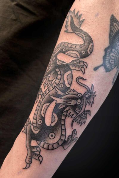 Japanese Style tattoo by Yerek at Atticus Tattoo, Calgary
