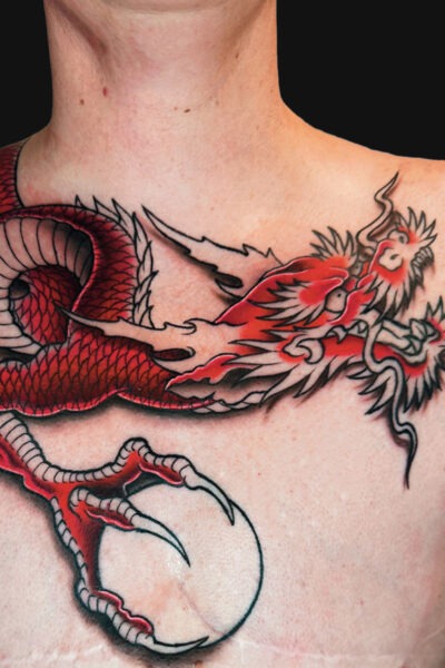 Japanese Style tattoo by Zach at Atticus Tattoo, Calgary