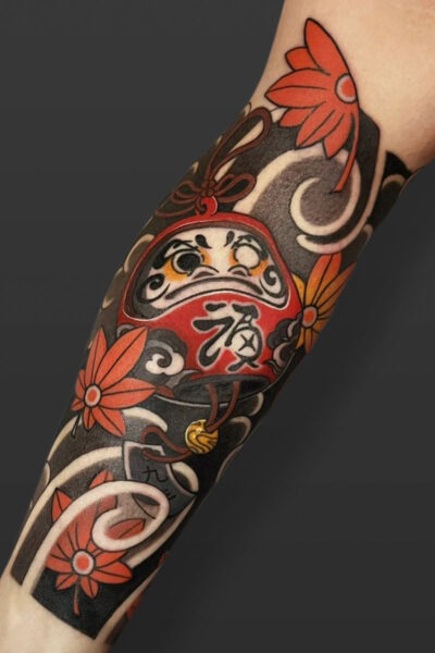 Japanese Style tattoo by Luu at Atticus Tattoo, Calgary