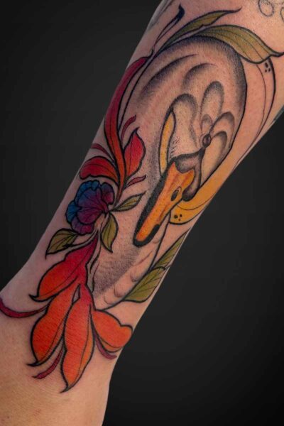 Neotraditional tattoo by Yerek at Atticus Tattoo, Calgary