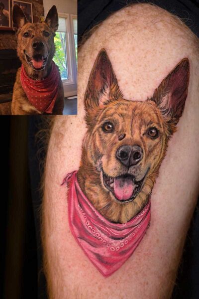 Portraits tattoo by Sabrina at Atticus Tattoo, Calgary