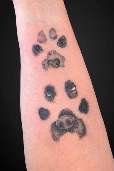 Black & Grey tattoo by Sabrina at Atticus Tattoo, Calgary
