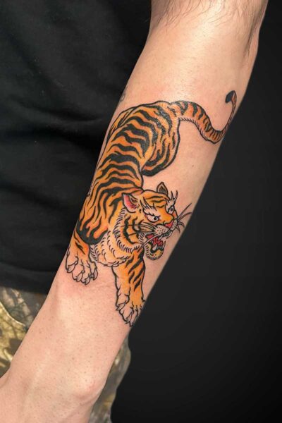 Japanese Style tattoo by Yerek at Atticus Tattoo, Calgary